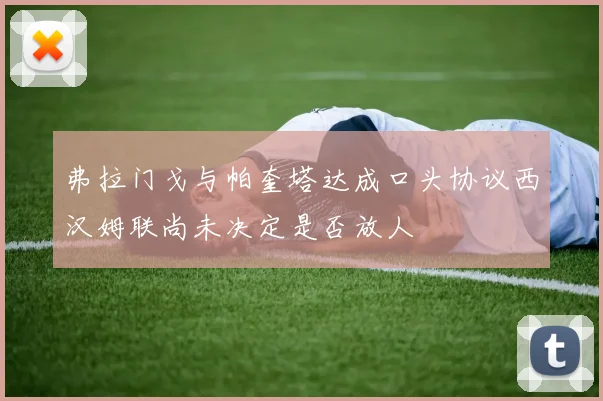 弗拉门戈与帕奎塔达成口头协议西汉姆联尚未决定是否放人